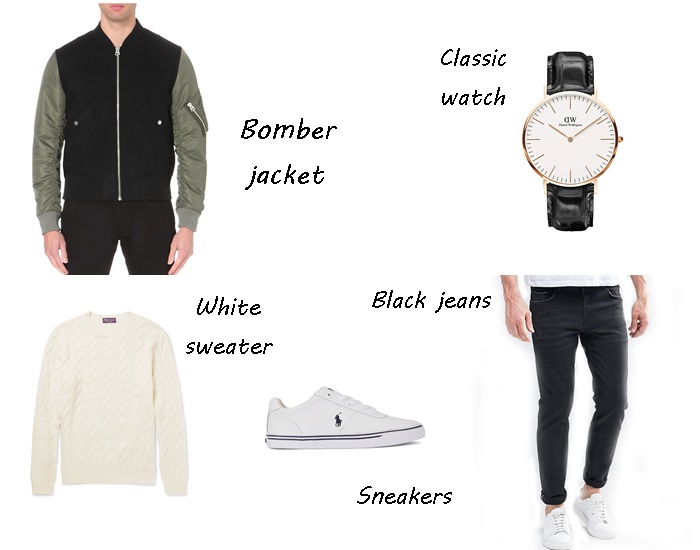 Look of the day_The Bomber Jacket - Men's style