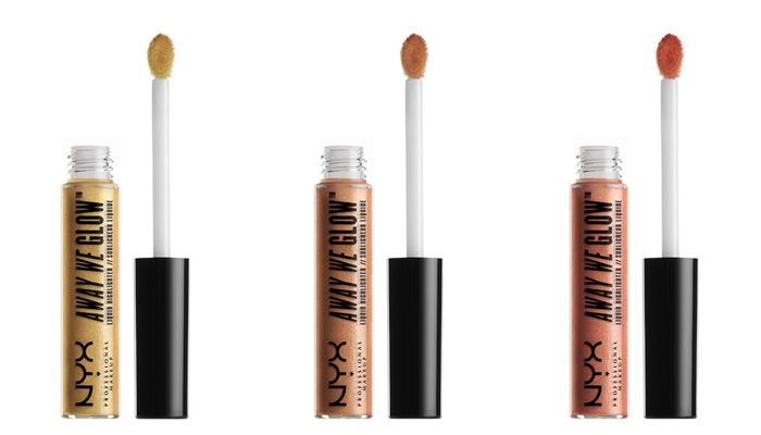 NYX away with glow highlighter2