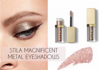 New! Stila Magnificent Metals Glitter & Glow Liquid Eye Shadow