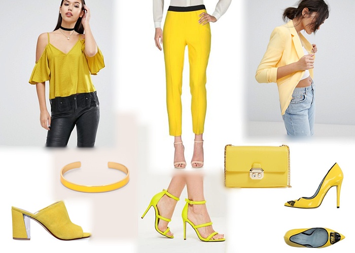 Color trend Yellow Shopping Guide