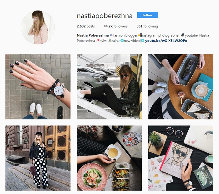 You should follow @nastiapoberezhna on Instagram