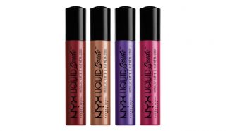 Liquid Suede Metallic Matte lipsticks by NYX