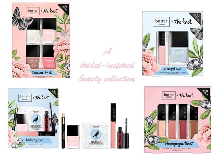 The Knot & Butter London bridal-inspired beauty collection