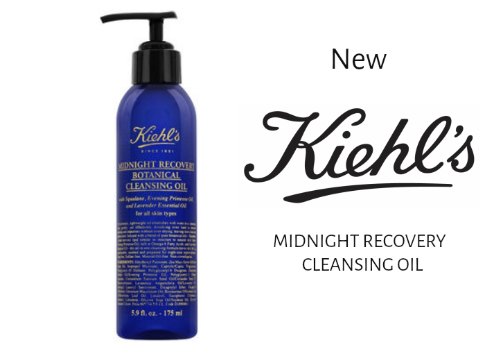 kiehl's midnight recovery cleanasing oil
