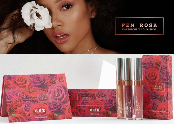 TheFem Rosa Collection-ColourpopXKarrueche