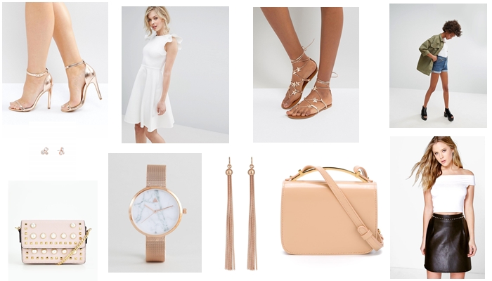 Look of the day Rose gold shoes