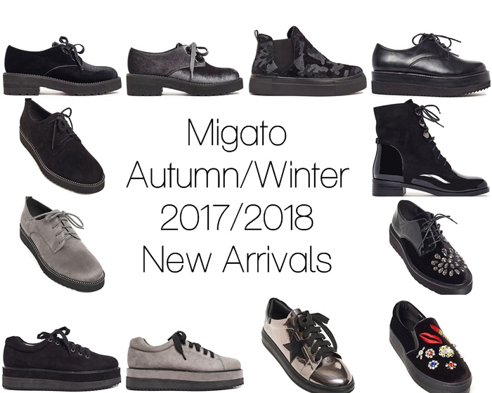 Migato Fall winter 2017 2018 new arrivals