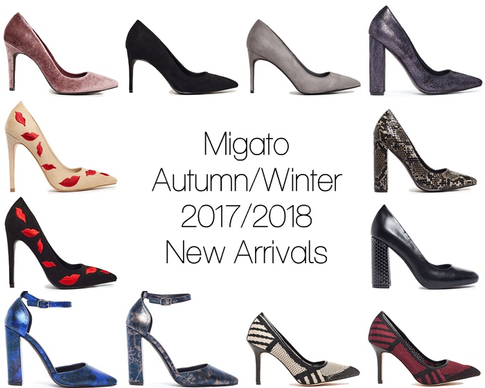 Migato Fall winter 2017 2018 new arrivals