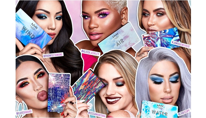 NYX cosmetics In Your Element collection