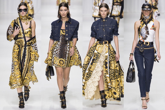 Versace Ready to wear spring 2018 MFW