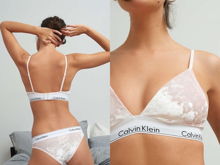 calvin klein velour underwear