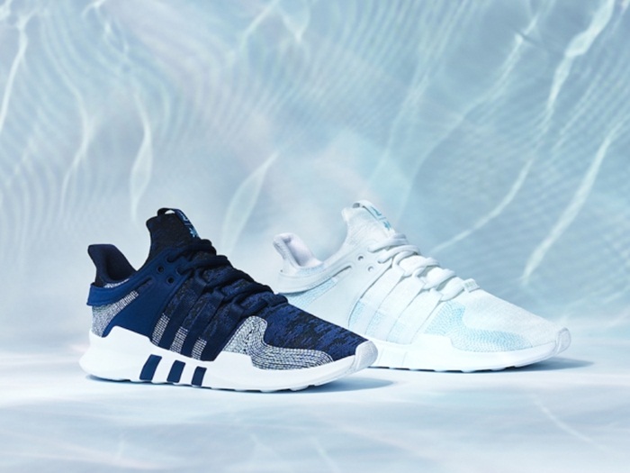New adidas sneakers made from ocean waste