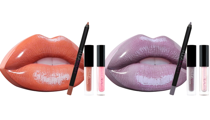 Huda Beauty Contour & Strobe lip set1