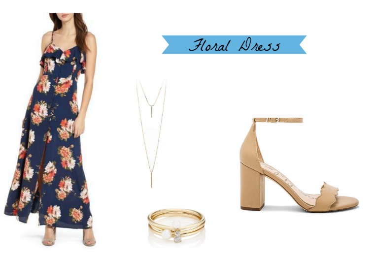 Look of the day_floral maxi dress