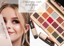 New Revolution X Soph Extra Spice Palette & Lipsticks