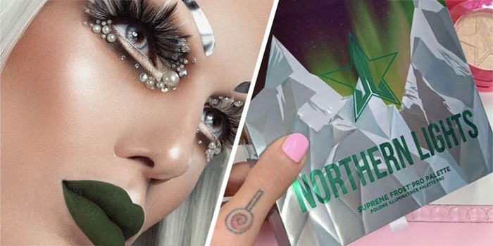 Jeffree Star is launching a Northern Lights highlighter palette