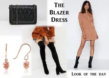 Look of the day - the blazer dress