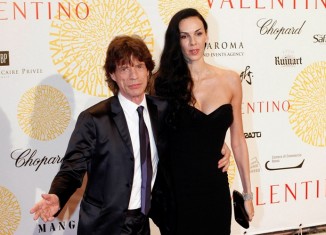 Mick Jagger, L'Wren Scott, fund