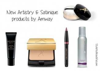 New Aristry & Satinique products by Amway