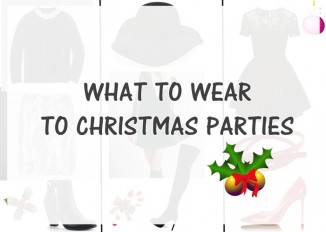 What to wear to Christmas parties