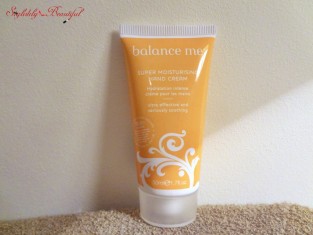 Balance Me Super Moisturising Hand Cream review