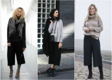 Culottes in winter