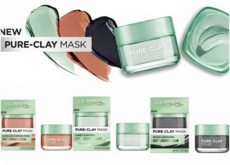 L'Oreal Pure clay masks