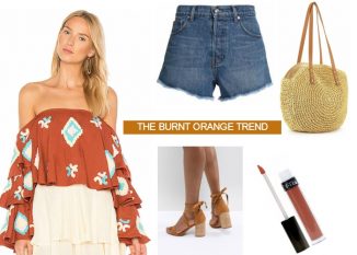 Look of the day| The burnt orange trend| Summer 2018 look of the day the burnt orange trend summer 2018