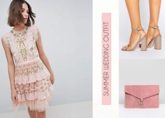 look of the day summer wedding outfit