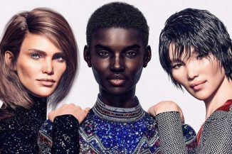 Balmain's new campaign features virtual models